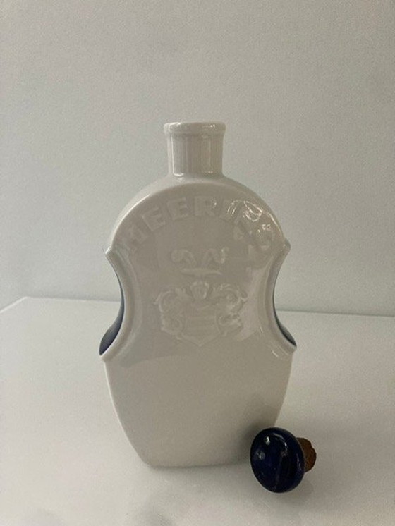 Image 1 of Zeldzame Vioolvormige Royal Copenhagen Heering Fles Met Stop