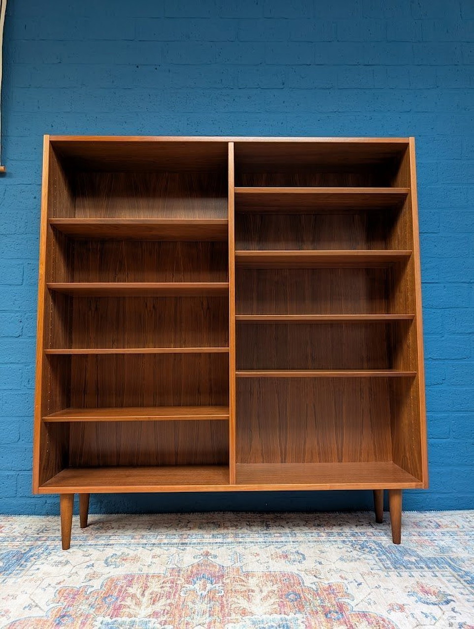 Vintage Grote Boekenkast, Hundevad, Deens Design Uit De Jaren ´60