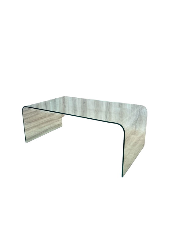 Image 1 of Woonkamer tafel glas