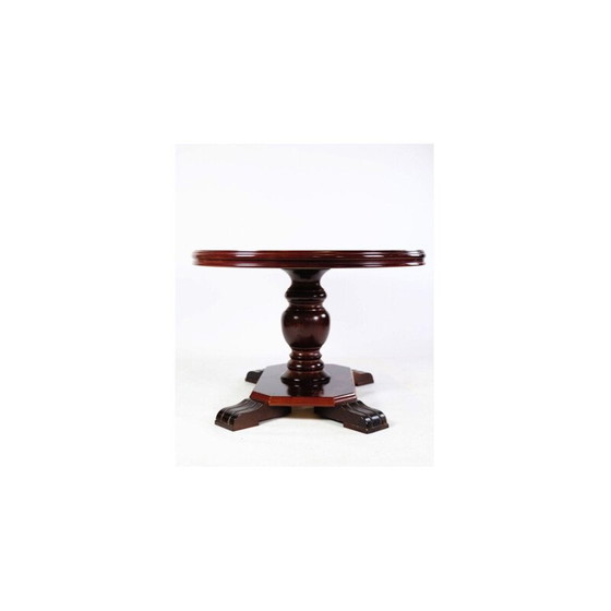 Image 1 of Vintage ovale mahonie salontafel, 1930