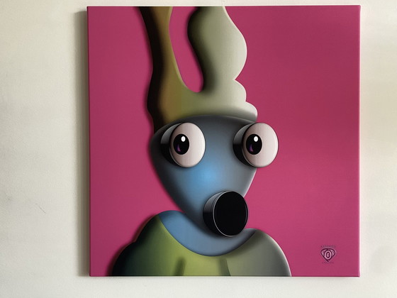 Image 1 of Jack Vissers - Offset op Canvas - Andrygon