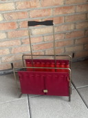 Mid-century magazinehouder