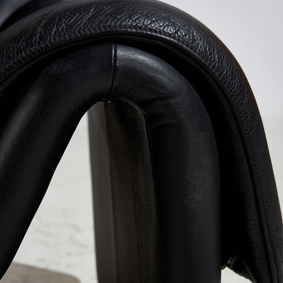 Image 1 of Vintage 2-zitsbank "Ds 2011" in leer voor De Sede, Zwitserland 1970