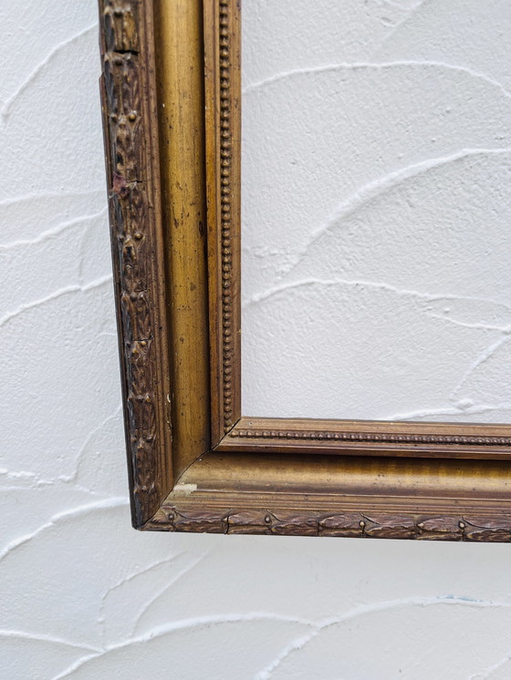 Image 1 of Houten frame oud goud decor