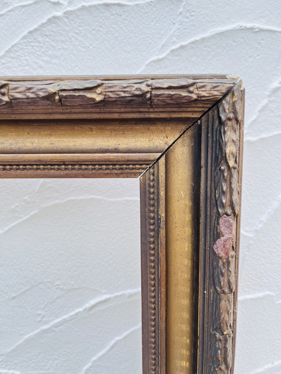 Image 1 of Houten frame oud goud decor