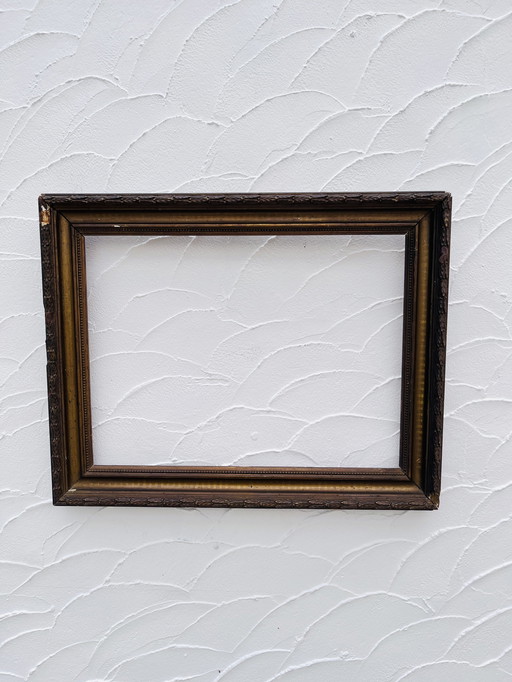 Houten frame oud goud decor