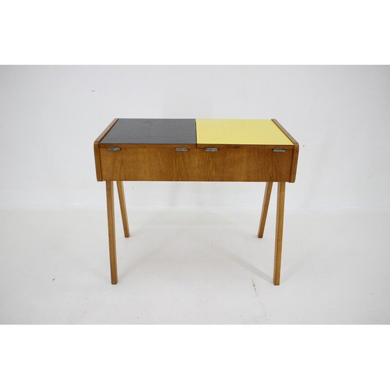 Image 1 of Vintage kaptafel met spiegel, Tsjecho-Slowakije, 1960