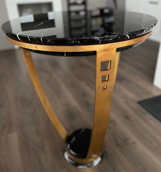 Image 1 of Art Deco Marmeren Sidetable Lumiére