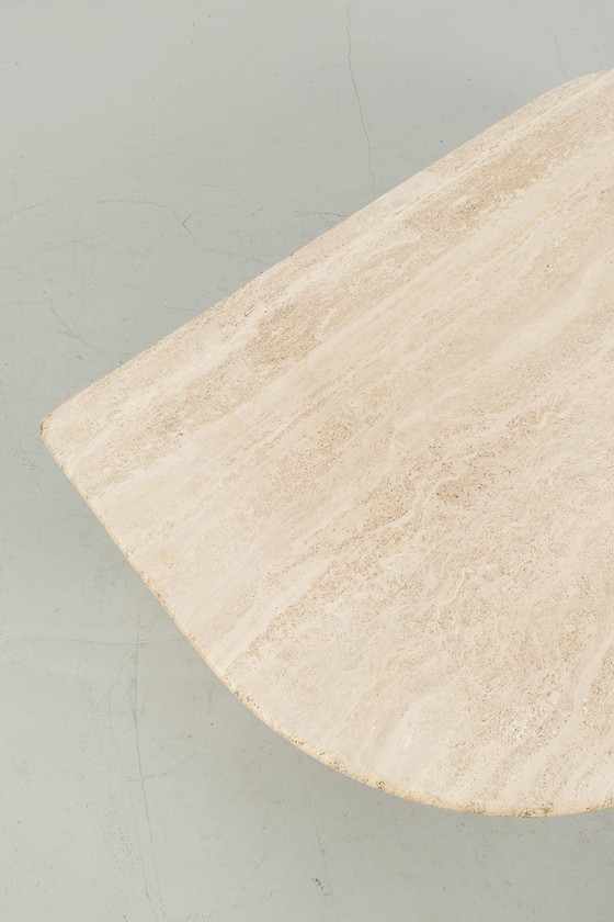 Image 1 of Vintage travertin salontafel