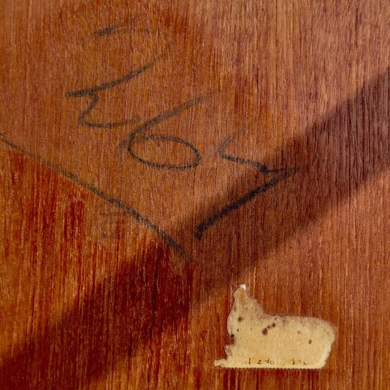 Image 1 of Vintage model Fh1937 salontafel van Hans J. Wegner voor Fritz Hansen, jaren 1940