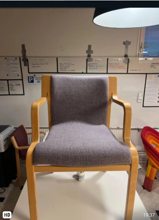 Image 1 of 1-10X Design stapelstoelen eetkamerstoel vintage multiplex Stendig Co, Scandinavisch ontwerp