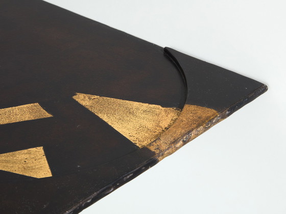 Image 1 of Jean-Jacques Argueyrolles Brutalistische consoletafels smeedijzer 1990