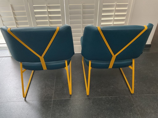 2x Johanson fauteuils