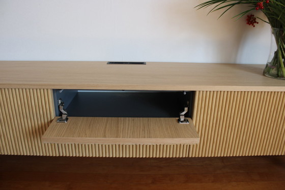 Image 1 of Custom made  Tv Meubel Volledig Eikenhout