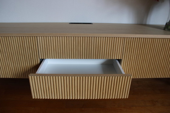 Image 1 of Custom made  Tv Meubel Volledig Eikenhout