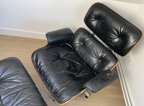 Image 1 of Eames lounge chair + ottoman