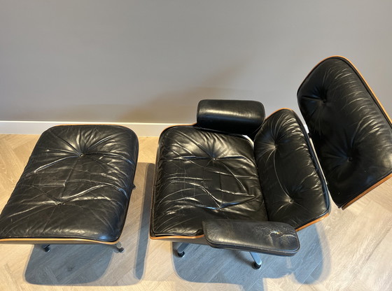 Image 1 of Eames lounge chair + ottoman