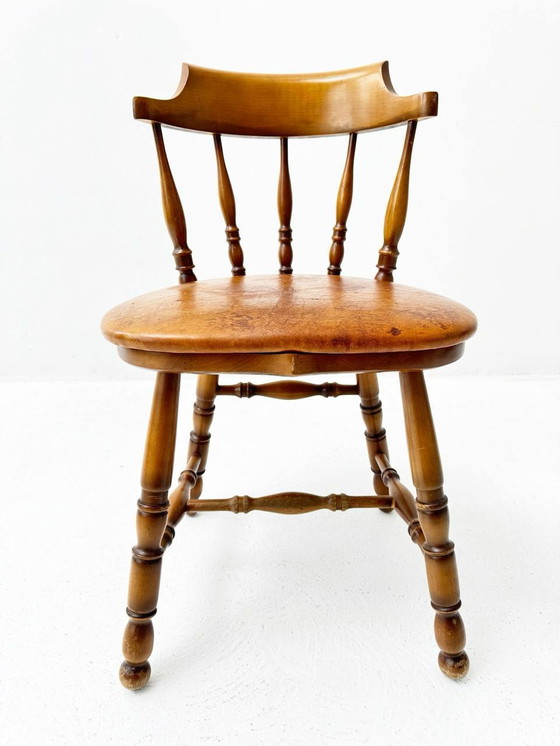 Image 1 of 26 vintage boerenstoelen, jaren 1950