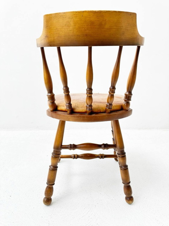 Image 1 of 26 vintage boerenstoelen, jaren 1950