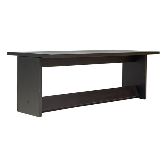 Image 1 of Vintage eiken tafel door Antonio Citterio voor B en B, Italië