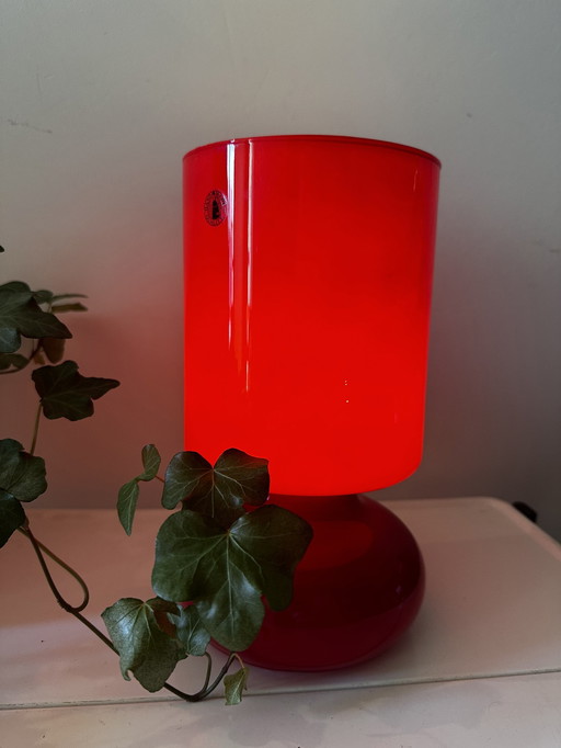 Lykta Lampje Ikea Vintage Rood