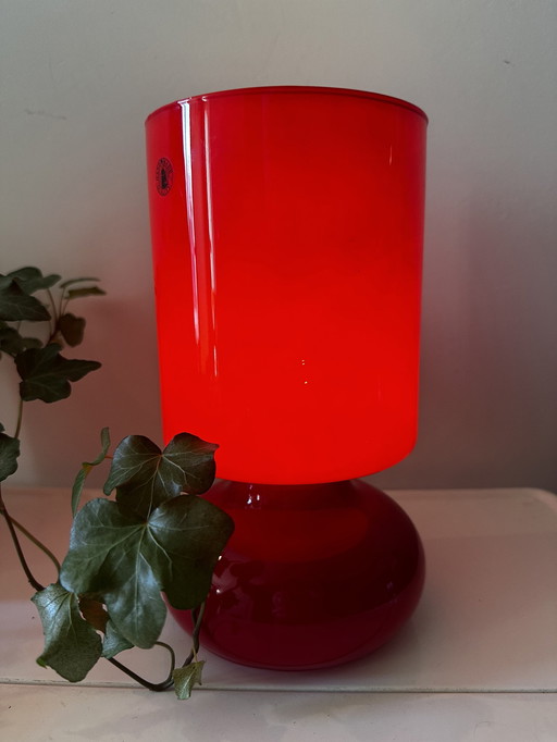 Lykta Lampje Ikea Vintage Rood