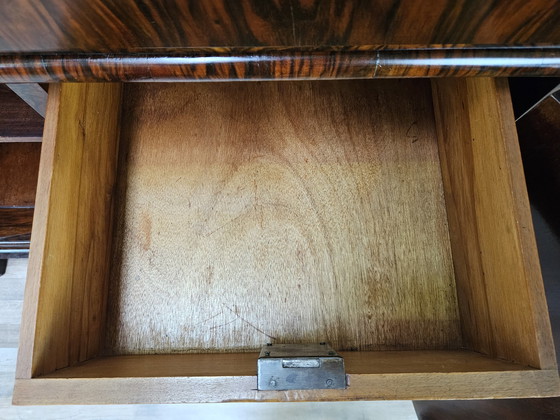 Image 1 of Art Decò Dressoir Door Levi Minzi In Walnoot Briar