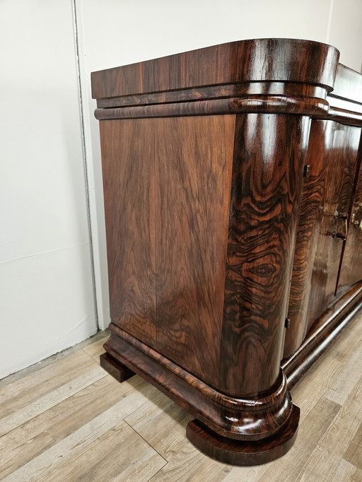 Art Decò Dressoir Door Levi Minzi In Walnoot Briar