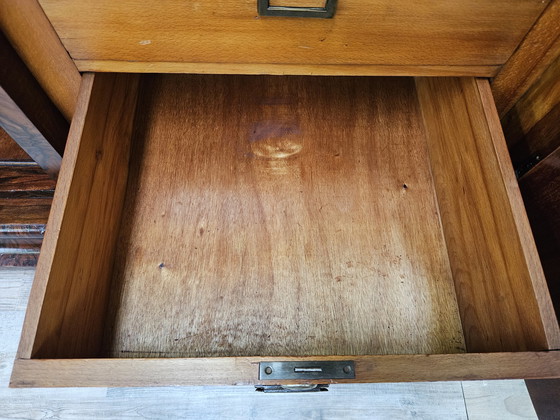 Image 1 of Art Decò Dressoir Door Levi Minzi In Walnoot Briar