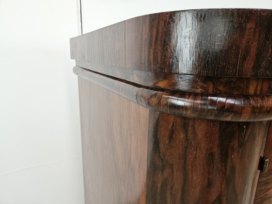 Image 1 of Art Decò Dressoir Door Levi Minzi In Walnoot Briar