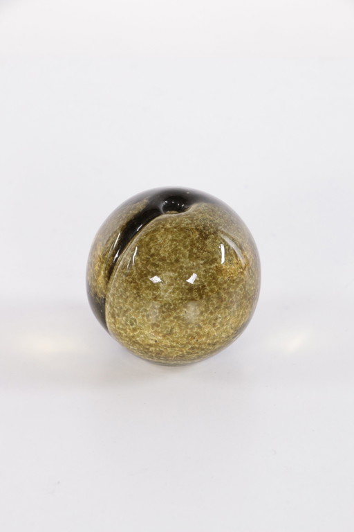 Barley Lands Paperweight Perzik groen