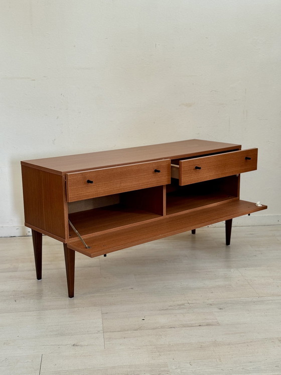 Image 1 of Vintage Dressoirtje Sideboard Jaren 60