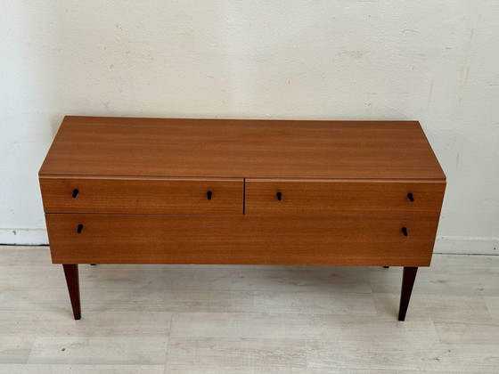 Image 1 of Vintage Dressoirtje Sideboard Jaren 60