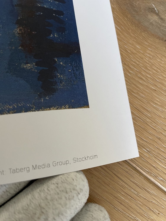 Image 1 of Ernst Ludwig Kirchner (1880-1938), kunstenaar, 1910, originele tentoonstellingsaffiche Zweden, copyright Ernst Ludwig Kirchner