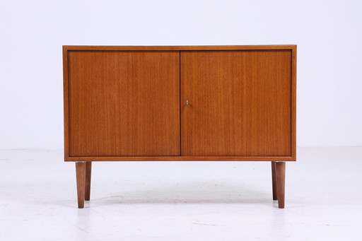 Smalle WK teak ladekast | Mid Century kast | Vintage ladekast retro 60s hal hout