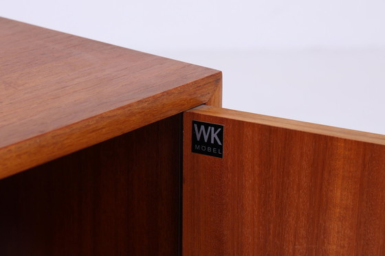 Image 1 of Smalle WK teak ladekast | Mid Century kast | Vintage ladekast retro 60s hal hout