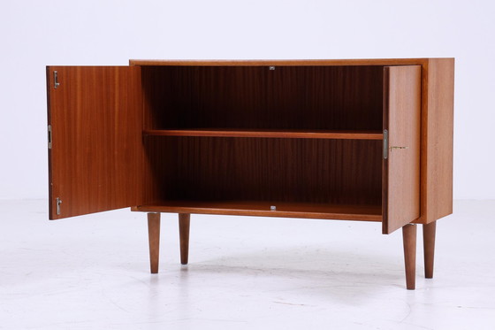 Image 1 of Smalle WK teak ladekast | Mid Century kast | Vintage ladekast retro 60s hal hout