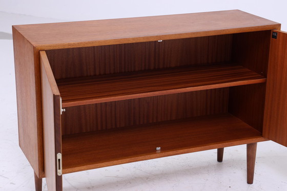 Image 1 of Smalle WK teak ladekast | Mid Century kast | Vintage ladekast retro 60s hal hout