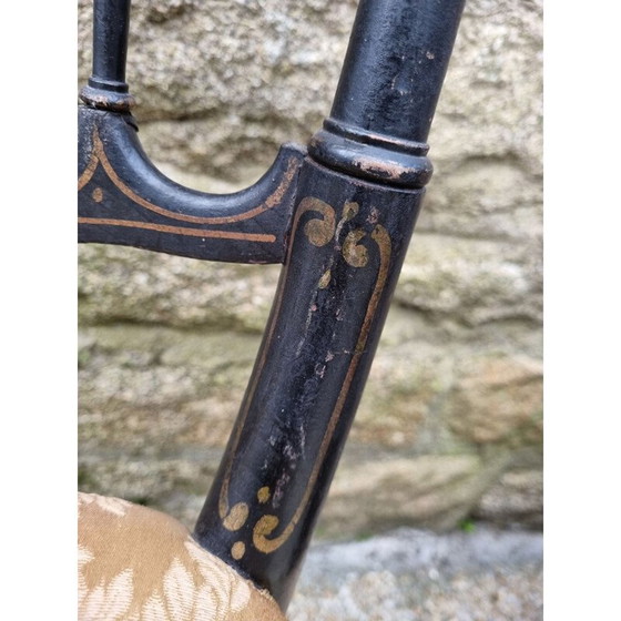 Image 1 of Napoleon III vintage stoel voor muzikanten