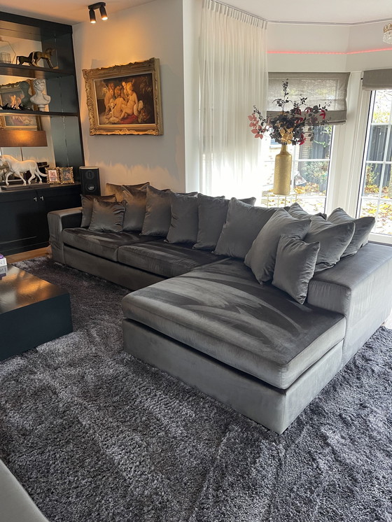 Image 1 of 2X Module Lounge Banken Velvet Gray