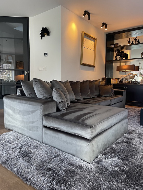 Image 1 of 2X Module Lounge Banken Velvet Gray