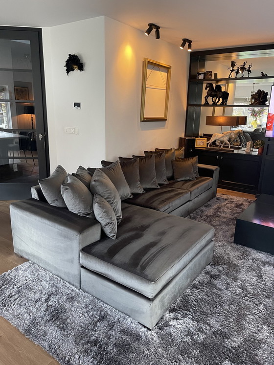 Image 1 of 2X Module Lounge Banken Velvet Gray