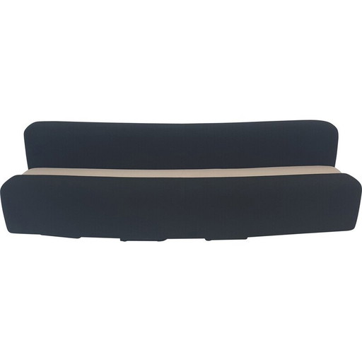 Vintage Osaka 3-zits stalen sofa van Pierre Paulin voor La Cividina, Italië 1967