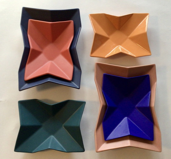 Image 1 of Asa-Selection Germany Jaren 80 ‘Origami’ Schalen