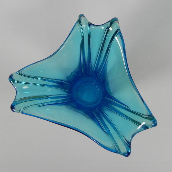 Image 1 of Glazen Vintage Murano Vaas, Jaren 50
