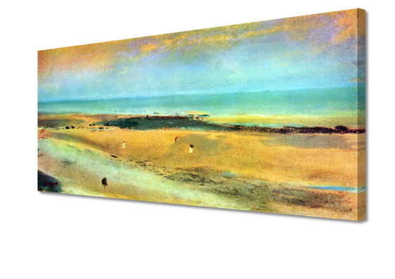 Image 1 of Edgar Degas - Beach at low tide