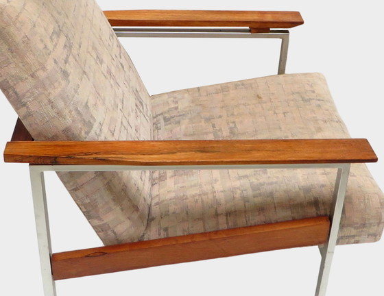 Image 1 of Vintage palissander design fauteuil van Topform