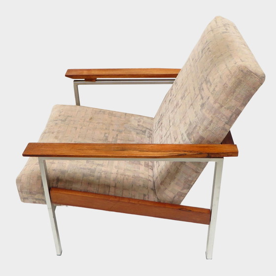 Image 1 of Vintage palissander design fauteuil van Topform
