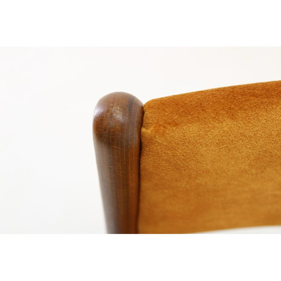 Image 1 of Paar Deense vintage teakhouten eetkamerstoelen, jaren 1960