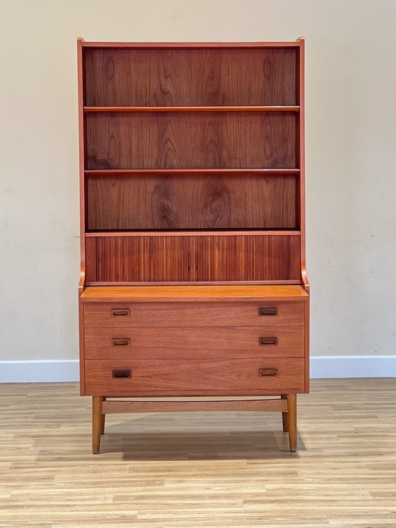 Image 1 of Bureau-boekenkast door Johannes Sorth